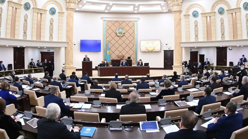 Касым-Жомарт Токаев оценил работу Парламента за 2022 год