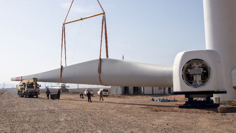 ветровые электростанции в Казахстане