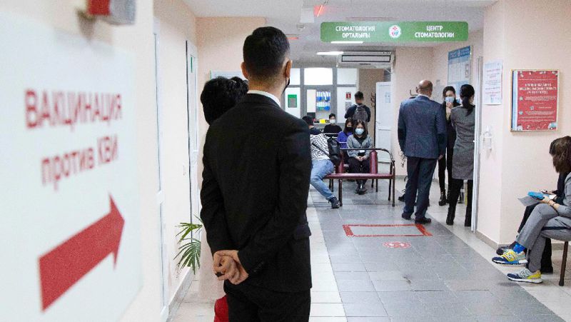 Больница Коронавирус Казахстан 13 апреля