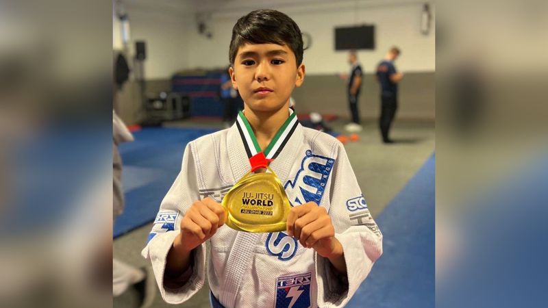 15-летний казахстанец стал чемпионом мира по джиу-джитсу