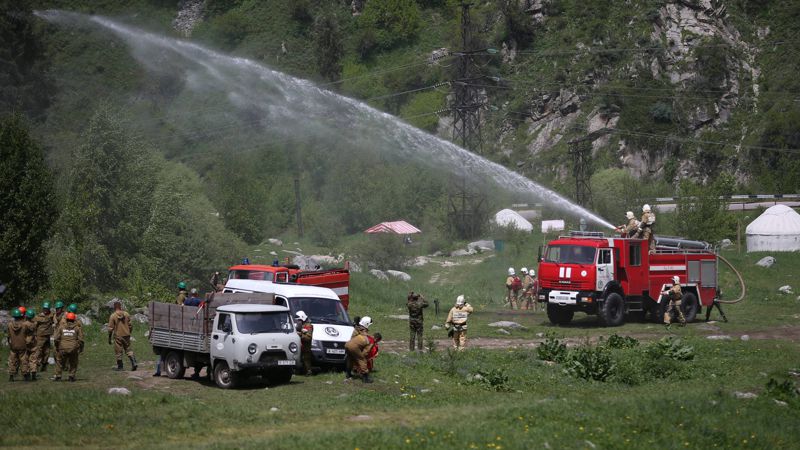 Спасатели Казахстан ЧС Центр условия регламентация
