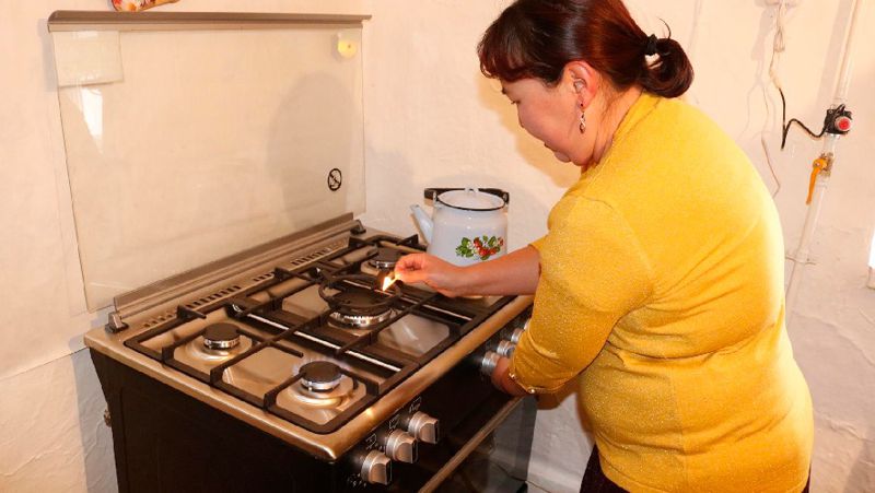 Газ провели в села ЗКО