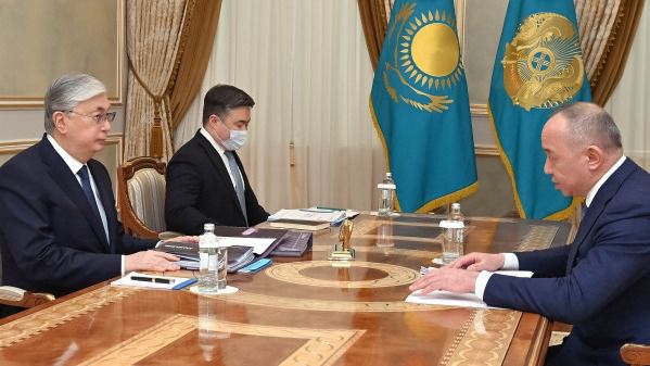 Касым-Жомарт Токаев и Рустам Журсунов Токаев дал ряд поручений бизнес-омбудсмену
