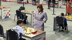 8-летний казахстанец выиграл партию в шахматы у управляющего директора FIDE