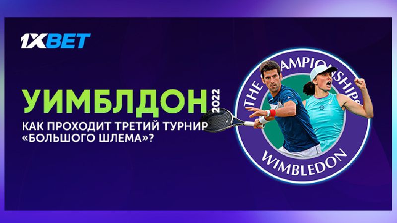 плакат спорт Уимблдон