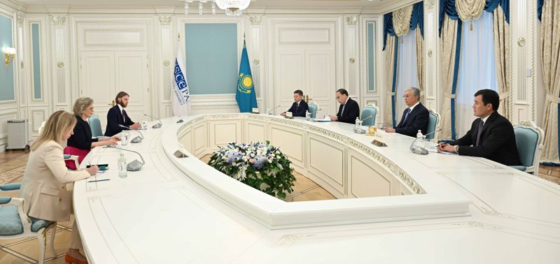 Касым-Жомарт Токаев принял президента Парламентской ассамблеи ОБСЕ