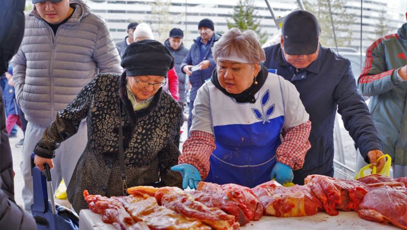 Ярмарка сельхозпроизводителей проходит в столице