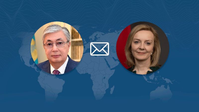 Тоқаев Тоқаев Трасқа құттықтау жеделхатын жолдады