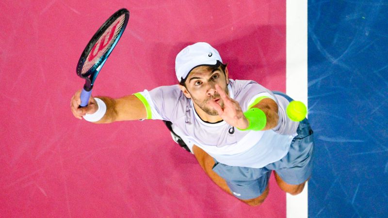 Борна Чорич Борна Чорич снялся с турнира ATP-250 в Астане