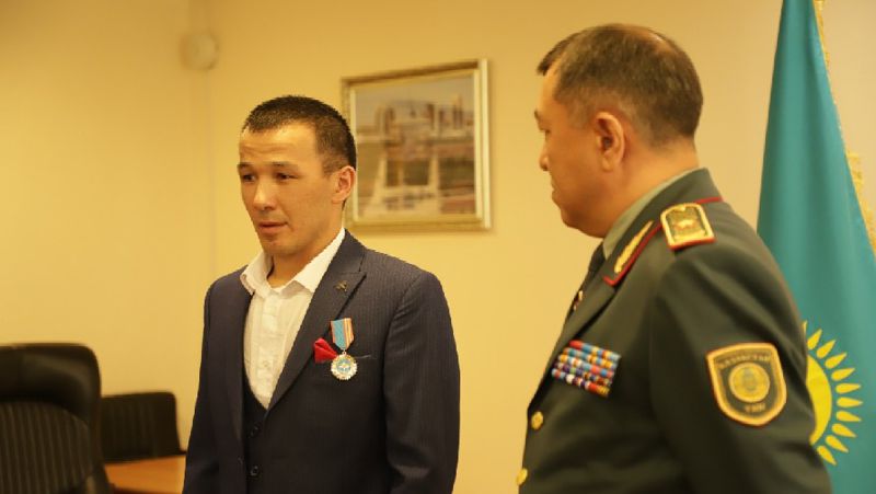 Нур-Султан, малышка, спасение, награждение