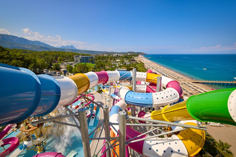 аквапарк в Royal Diwa Tekirova Resort