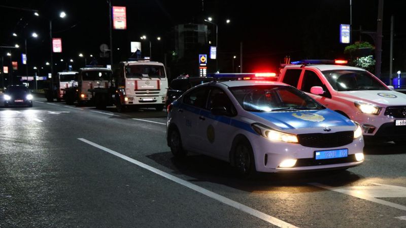 В Алматы произошло массовое ДТП на развязке Саина-Шаляпина: есть пострадавшие