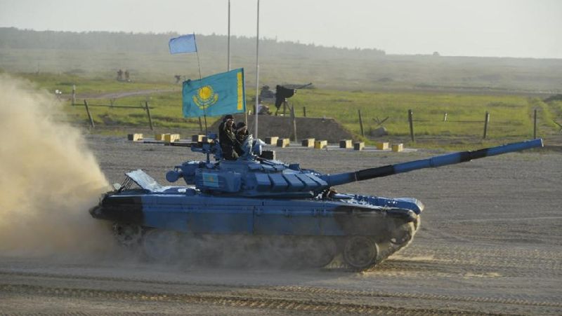 танк армия Казахстан развитие