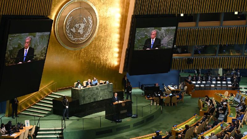 Касым-Жомарт Токаев, ООН Мир становится жертвой новых военных конфликтов