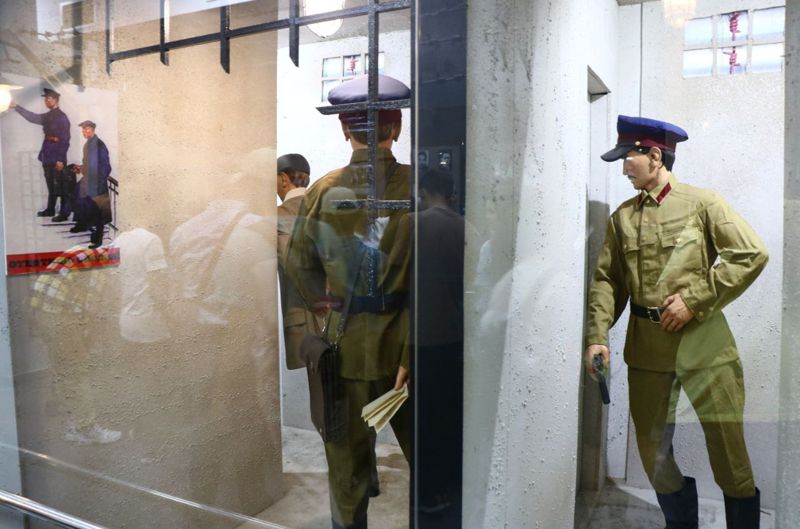 экспозиция в Музее жертв политических репрессии в селе Жаналык Алматинской области