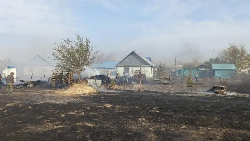В Восточном Казахстане локализовали основную часть пожаров