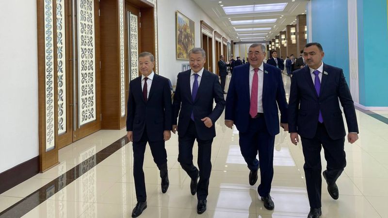 Опубликовано видео из Дворца Независимости перед инаугурацией Токаева