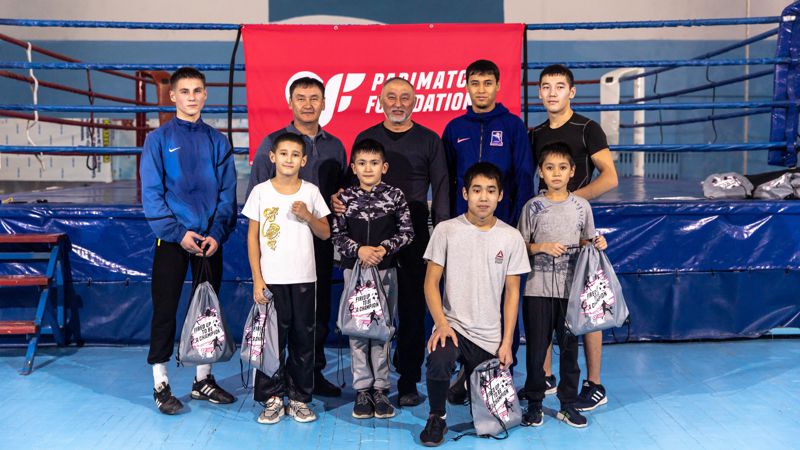 спортсмены С любовью к спорту: Parimatch Foundation открывает секцию по кикбоксингу в Костанае