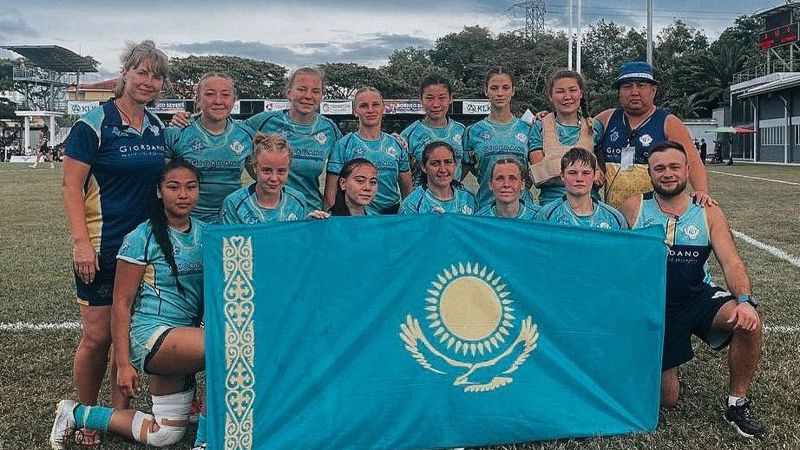 Казахстанки стали серебряными призерами турнира по регби в Малайзии