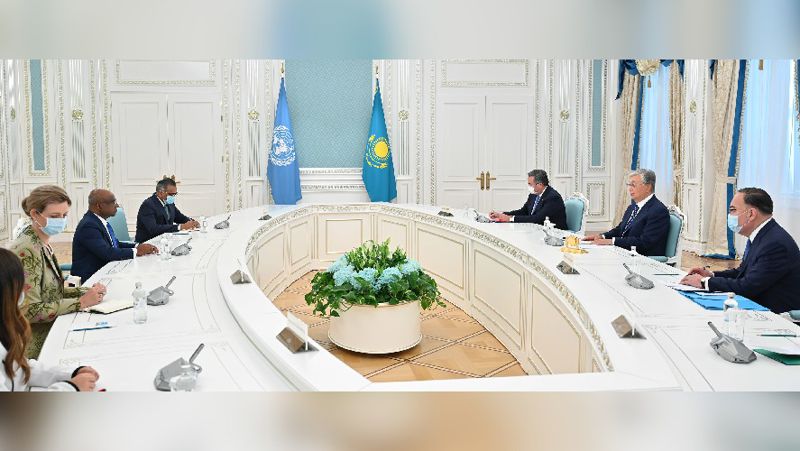 Токаев провел встречу с председателем Генассамблеи ООН